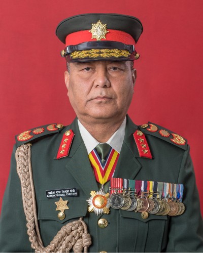  नेपाली सेनाको प्रधानसेनापतिमा सिग्देल 